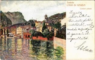 1911 Lago di Garda, Torbole (surface damage)