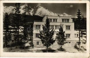 1940 Tátralomnic, Tatranská Lomnica (Magas-Tátra, Vysoké Tatry); Pension Hubertus / Hubertus szálloda / hotel (EK)