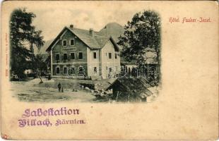 Faak am See, Hotel Faaker Insel + K.u.K. Verröstigungstation in Villach (EK)