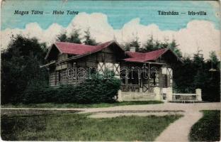 1918 Tátraháza, Mlynceky (Magas Tátra, Vysoké Tatry); Iris villa / villa (EM)