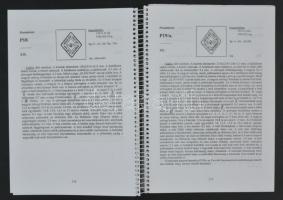 Katalógus az "Első napi" bélyegzők lenyomatairól 1947. III. 5-től - 1983.X.7-ig. 2 kötet, ...
