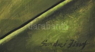 Szendrei József (1989-): Utazás. Olaj, vászon. Hátoldalon jelzett. Keretben. 90x60cm