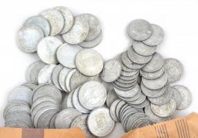 1941-1944. 1P Al (100db) "Országos Takarékbank - 100 Forint, 50 darab 2 Forintos" papírzac...