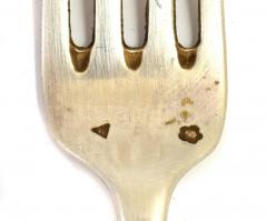 Ezüst (Ag) villa készlet 4 db Jelzett. 170 g