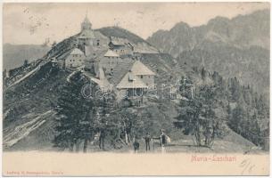 ~1900 Tarvisio, Tarvis; Wallfahrtskirche Maria Luschari / pilgrim church