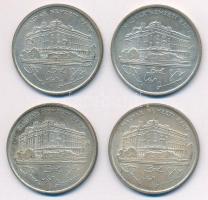 1993. 200Ft Ag "MNB" (4x) T:2 patina Adamo F13