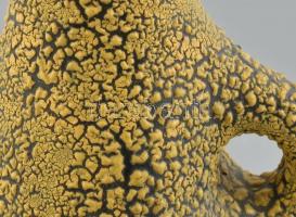 Jelzés nélkül: retró váza, kerámia, hibátlan, 32 cm