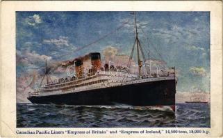 Canadian Pacific Liners Empress of Britain and Empress of Ireland (EK)