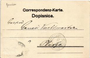 Gorazde, Gorazda; general view. Verlag Hermann Wasserstein (Rb)