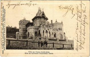 1901 Przemysl, Villa am Franz Josefs-Quai / Wila na wybrzezu Franciszka Józefa / villa (fl)