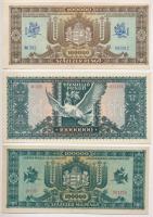 1945. 100.000P + 10.000.000P + 1946. 100.000MP + 1.000.000MP + 10.000.000MP + 1.000.000.000MP T:I,I-