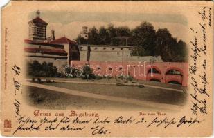 1901 Augsburg, Das rote Tor / red gate (EM)