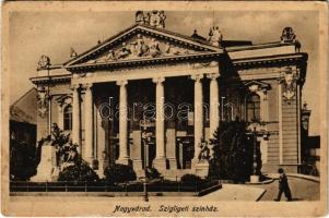 1918 Nagyvárad, Oradea; Szigligeti színház / theatre (kis szakadás / small tear)