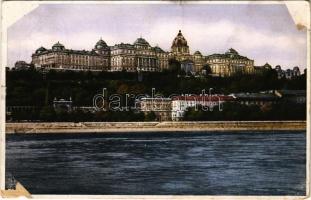 1927 Budapest I. Királyi vár (szakadás / tear)