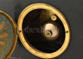 A. Robert kandalló óra, negyedütős szerkezettel, kulccsal, szépen működik, szép állapotban, jelzett:...