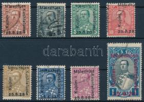 1928 Alkotmányozó nemzetgyűlés sor Mi 171-178