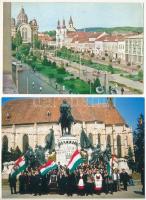 35 db MODERN erdélyi város képeslap / 35 modern Transylvanian town-view postcards