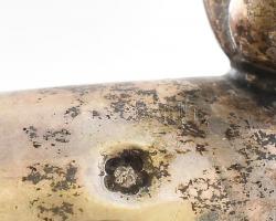 Ezüst (Ag) tejkiöntő, jelzett, m: 7,5 cm, nettó: 98g