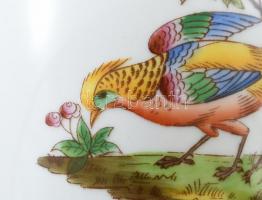 Herendi madaras váza, jelzett, hibátlan, m: 20 cm