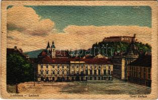 1918 Ljubljana, Laibach; Hotel Elefant (EK)