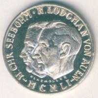 NSZK DN "Seebohm - Lodgman von Auen" Ag 11,4g érdemérem T:PP