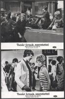 cca 1967 ,,Tanár úrnak, szeretettel" című angol film jelenetei és szereplői, 13 db vintage prod...