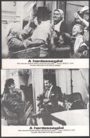 cca 1982 ,,A hentessegéd" című csehszlovák film jelenetei és szereplői (köztük Koncz Gábor, Péc...