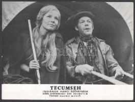 cca 1972 ,,Tecumseh - indiánok harci szövetsége" című NDK film jelenetei és szereplői (köztük G...