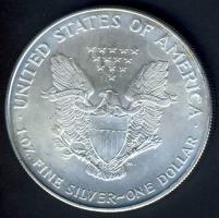 USA 2001. 1$/1oz Ag "Liberty-sas" T:1