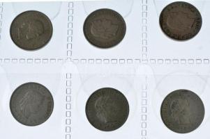 Vegyes: Amerikai Egyesült Államok, Franciaország, Svájc, Kanada, NSZK (84db) 2db berakólapon, közte ...