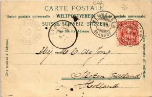 1901 Laufen, Rheinfall von Fischetz (EK)