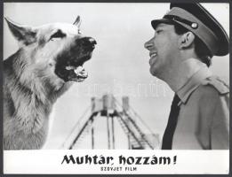 cca 1964 ,,Muhtár, hozzám" című szovjet film jelenetei és szereplői (a főszereplő egy jól kikép...