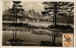 1929 Seefeld (Tirol), mit Wettersteingebirge