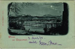 1898 (Vorläufer) Klagenfurt (Kärnten), general view. Alois Beer