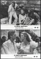 cca 1985 ,,A Nílus gyöngye" című amerikai kalandfilm jelenetei és szereplői (köztük Michael Dou...