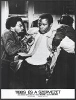 cca 1971 ,,Tibbs és a szervezet" című amerikai bűnügyi film jelenetei és szereplői, 9 db vintag...