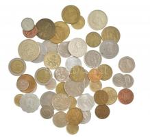 53db-os vegyes magyar és külföldi érméből álló tétel T:vegyes 53pcs mixed Hungarian and foreign coin lot C:mixed