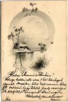 1900 Kunstanstalt Wilhelm Boehme. Postkarte No. 607. litho (EK)