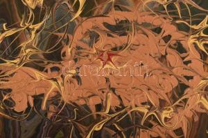 Kunt Anna (1985- ): Phoenix. Akril, vászon. Jelzett hátoldalon. 100x70cm