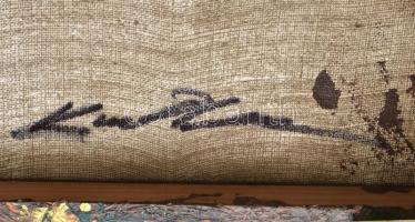 Kunt Anna (1985- ): Phoenix. Akril, vászon. Jelzett hátoldalon. 100x70cm