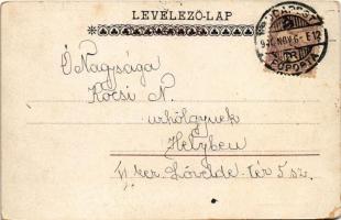 1900 Flowers. litho (EK)