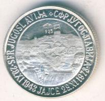 Jugoszlávia 1973. "Tito" Ag 3g T:PP