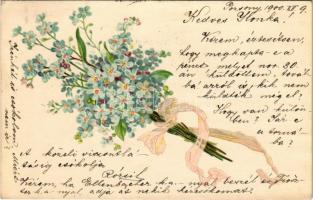 1900 Flowers. litho (EK)
