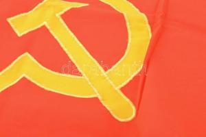 Szovjetunió zászló, szövet, kb. 145x100 cm / USSR flag