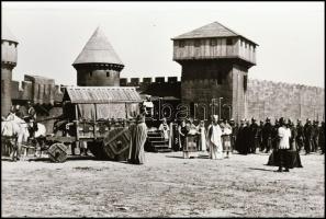 cca 1971 ,,Tüzes íjász- Robin Hood" című olasz, spanyol, francia film jelenetei és szereplői, 1...