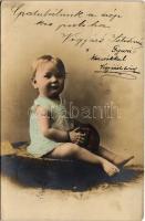 1903 Child with ball (EK)