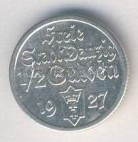 Német Mellékterületek / Danzig 1927. 1/2G Ag T:3+