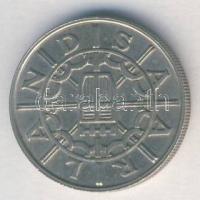 NSZK / Mellékterületek / Saarland 1955. 100Fr T:2