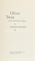 Charles Dickens: Oliver Twist or, The Parish Boys Progress. New Yok,én., Nelson Doubleday. Angol nyelven. Kiadói kissé kopott félvászon-kötés.