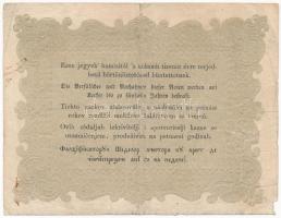 1848. 10Ft "Kossuth bankó" "Hf 8933 50" T:III,III- kis beszakadások
Adamo G111